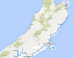 Mount Cook to Picton